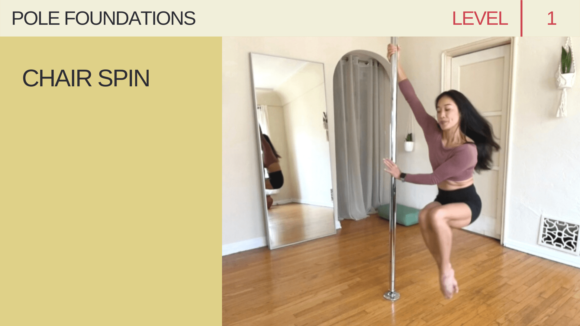 Chair Spin (aka Seated Spin)