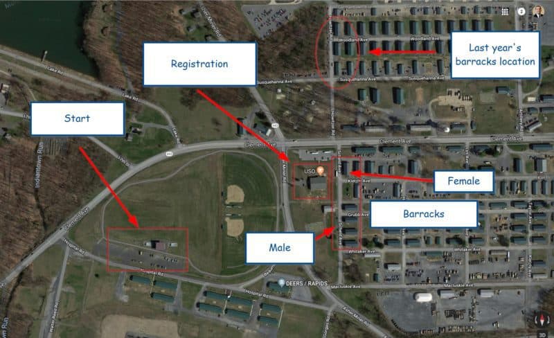 Fort Indiantown Gap Base Map artscalawag