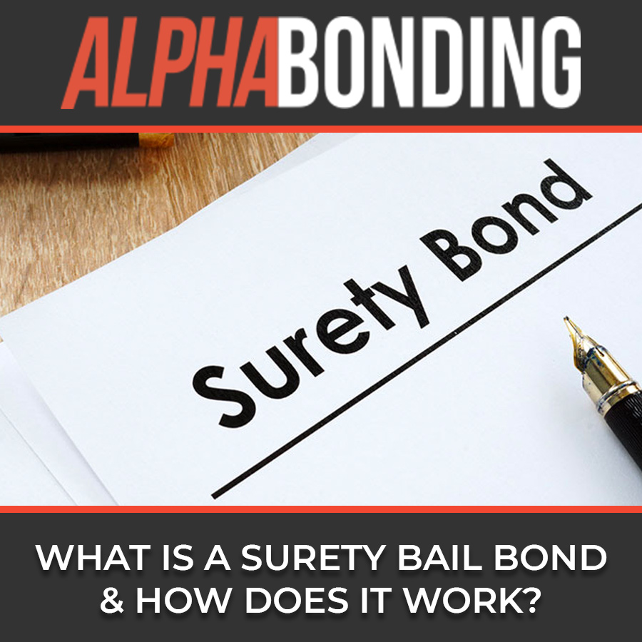 What is a Surety Bail Bond and How Does It Work? Alpha Bonding