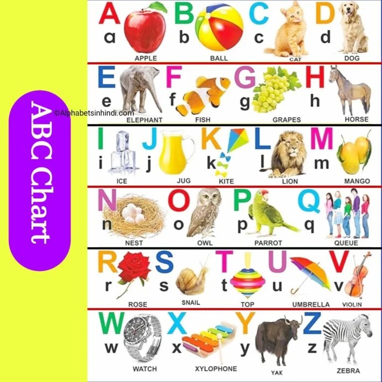 The alphabet: worksheets pdf, handouts to print, printable exercises.