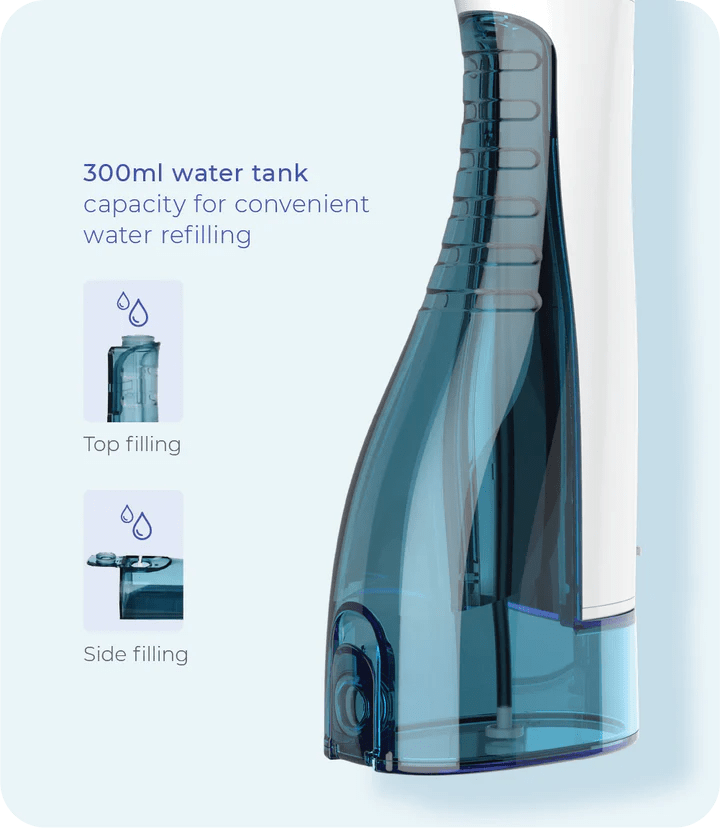 OC100 Smart Water Flosser with 300ml water tank capacity - Alpha Dentkart