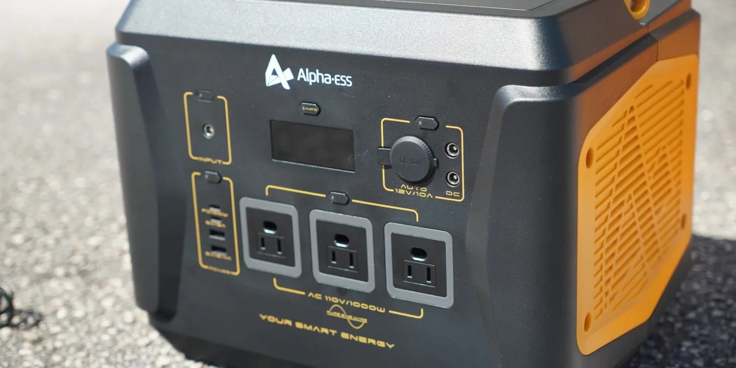 AlphaESS BlackBee 1000 1036Wh Portable Power Station review