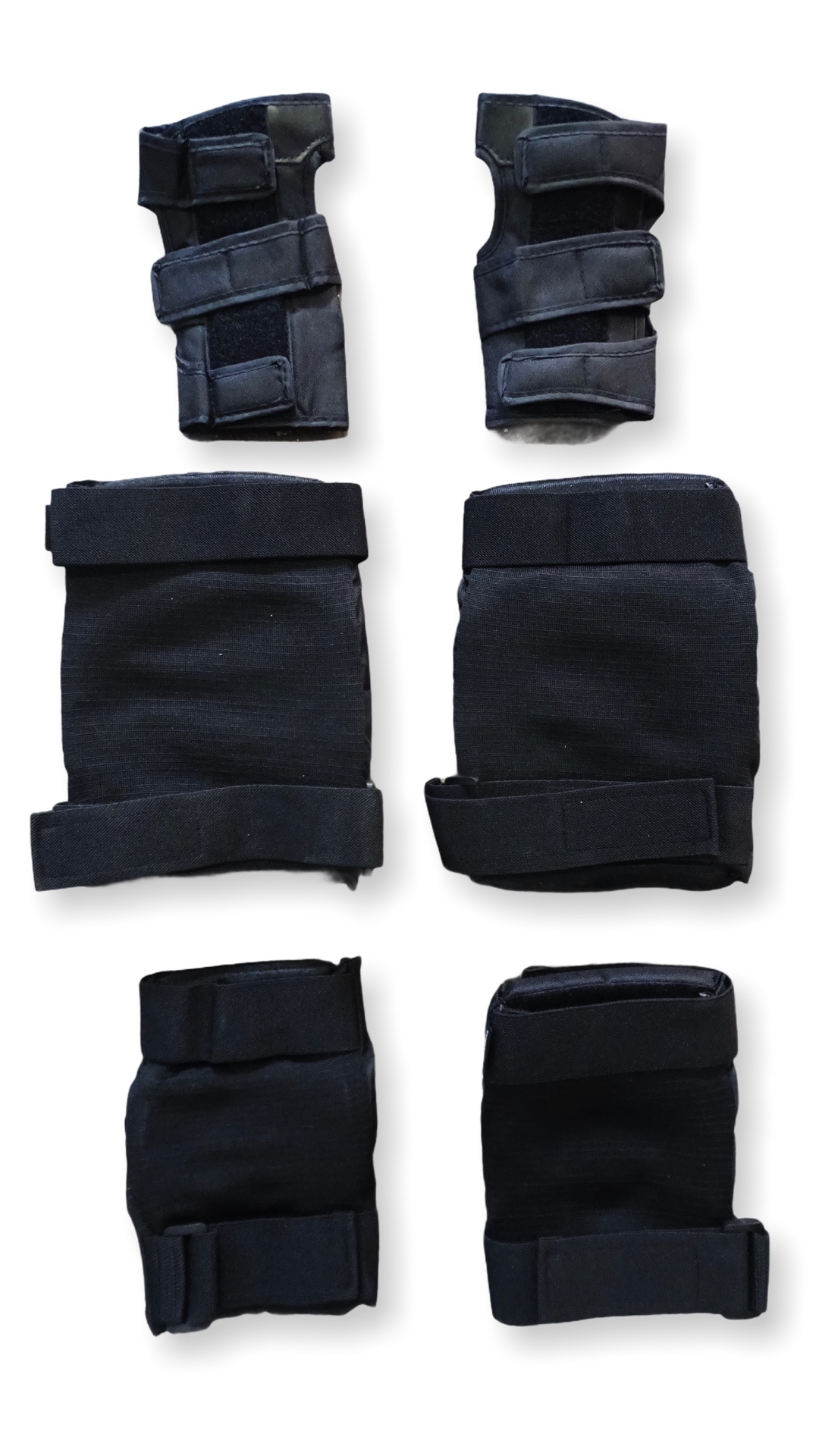 Protective Pads Set Black Alphalongboards