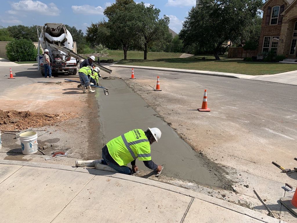 Champions Village HOA Drainage Project New Braunfels TX