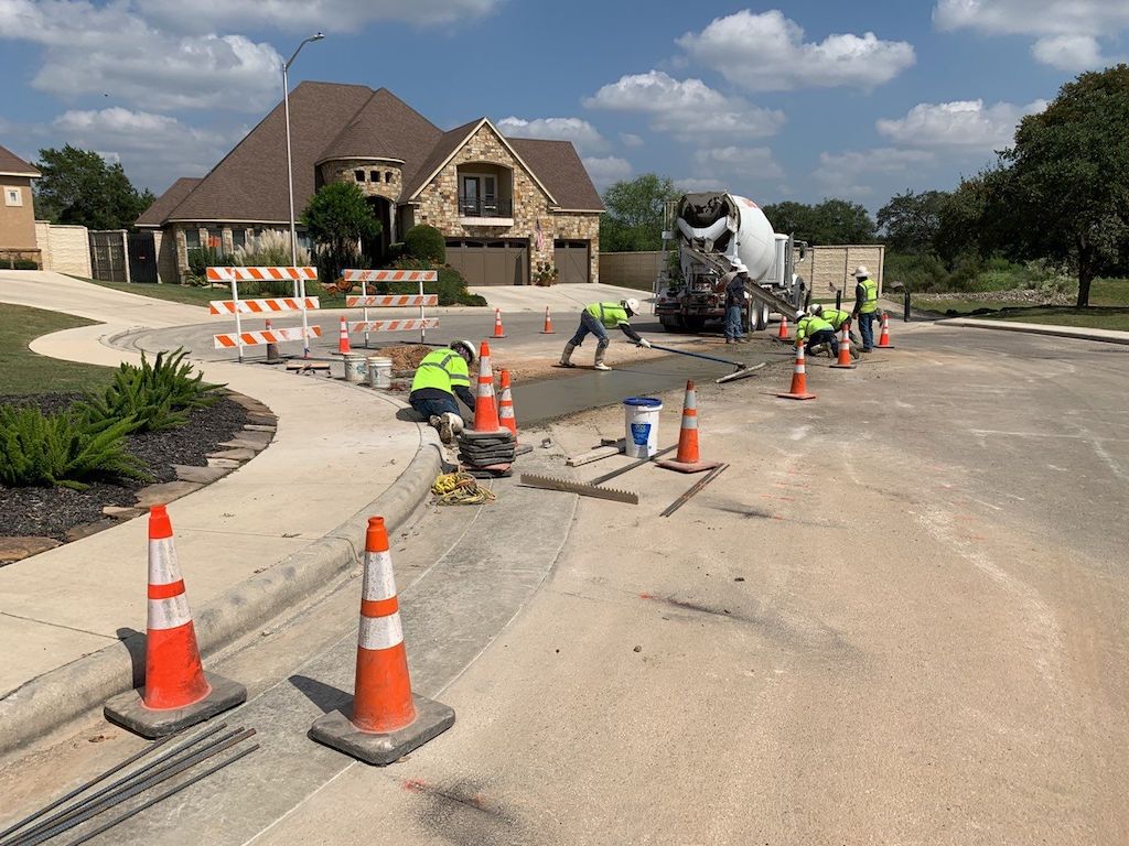 Champions Village HOA Drainage Project New Braunfels TX