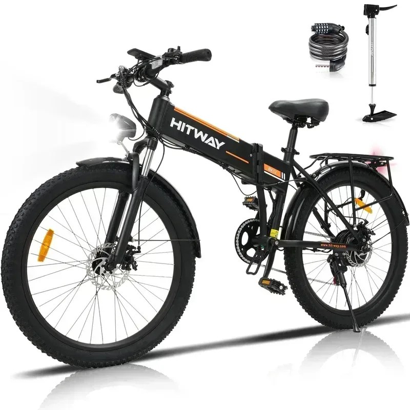 HITWAY BK12 FOLDABLE 26 INCH ELECTRIC BIKE - Alpha Scootz