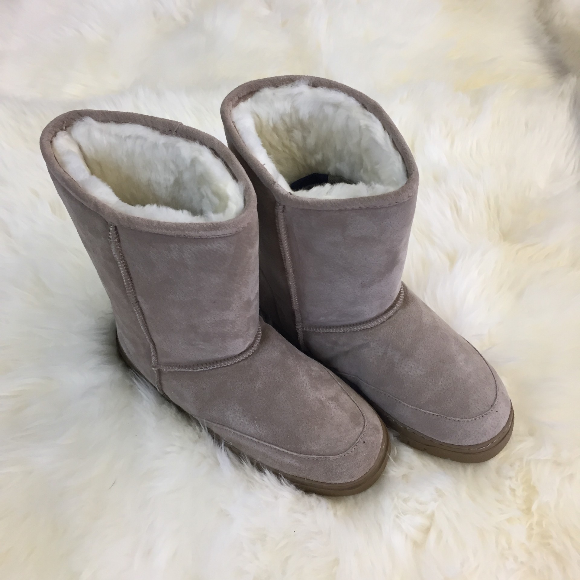 Men's 3/4 Sheepskin Boots Alpha Sheepskin