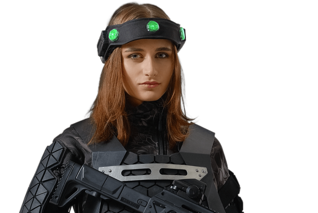 Advantages Alphatag premium laser tag equipment