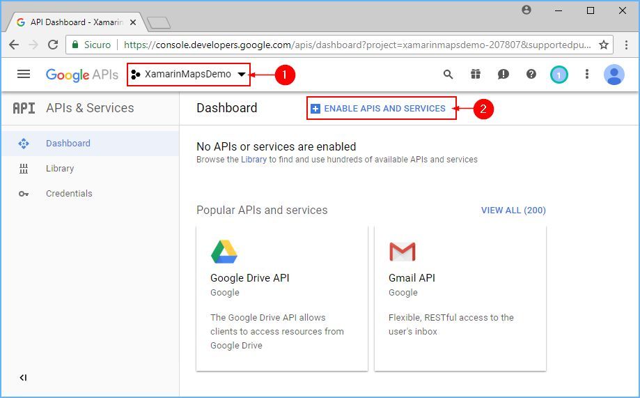 How to get google drive api key dasttheatre