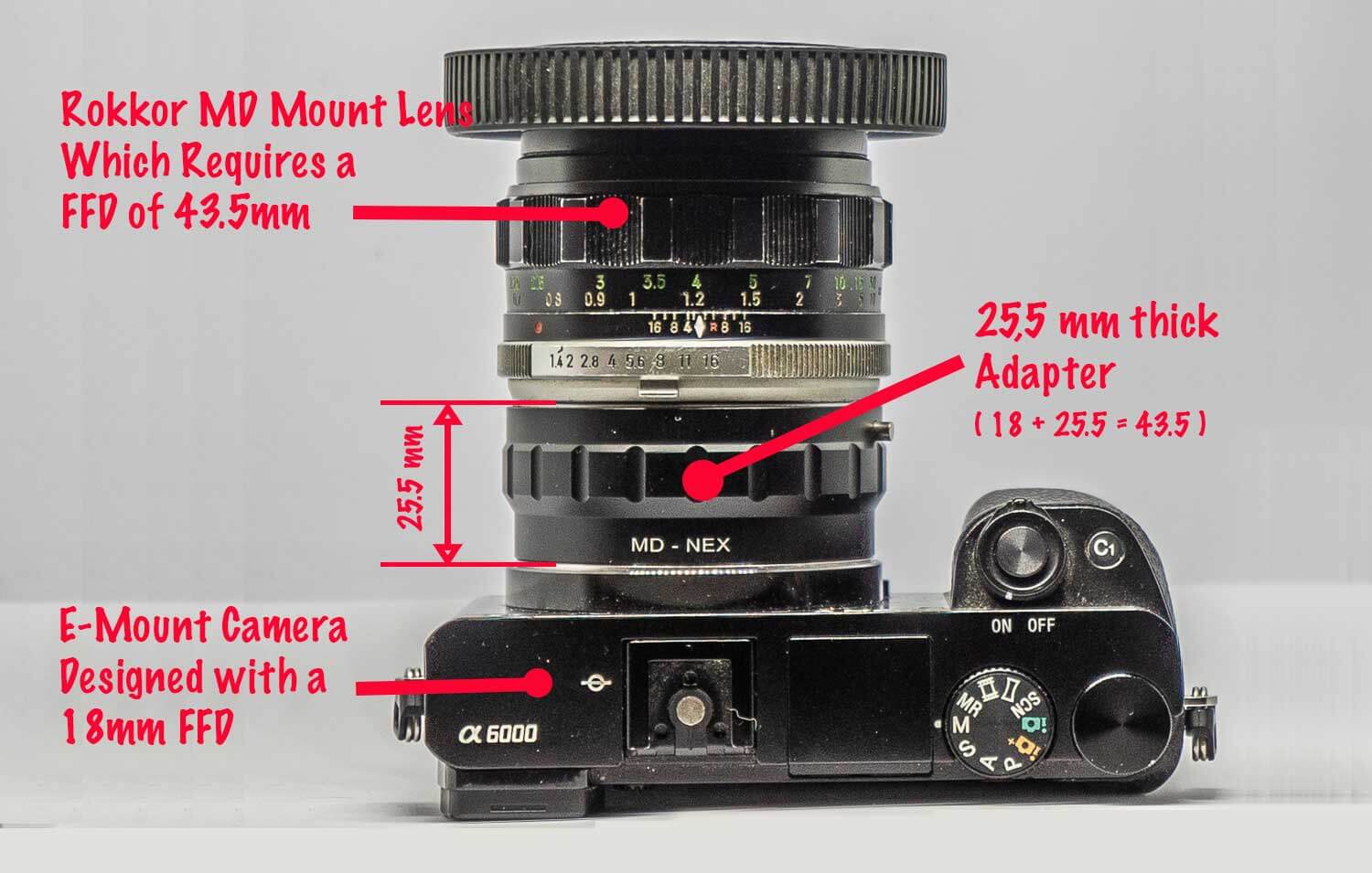 Alphatracks Sony and Minolta SLR log