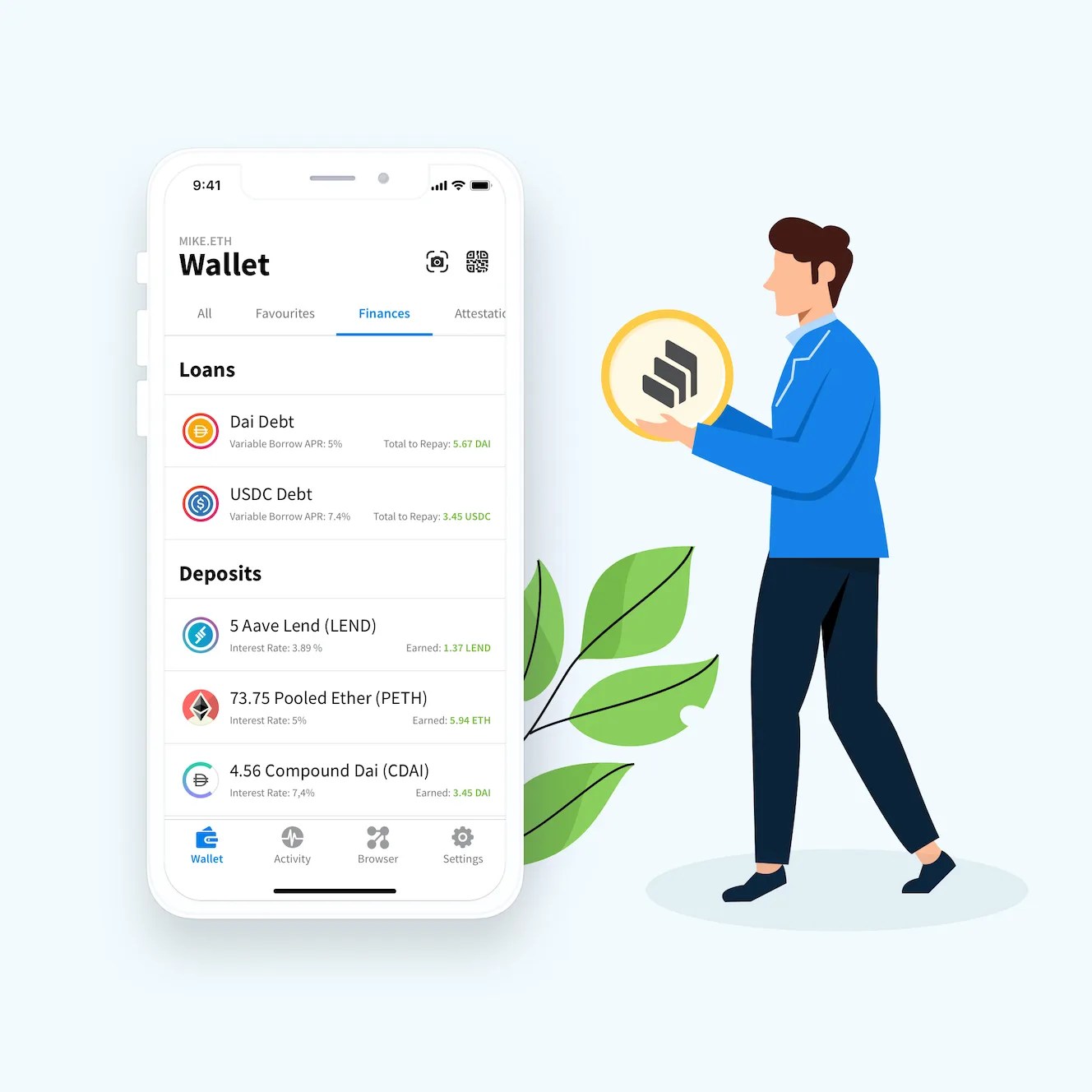 Best Wallet for DeFi Earn with DeFi AlphaWallet