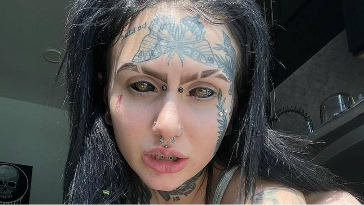 La 'Ragazza Demone' Si Mostra Finalmente Com'era Prima, Senza Tatuaggi E Piercing - Alpha Woman 709_x_1260_jpg