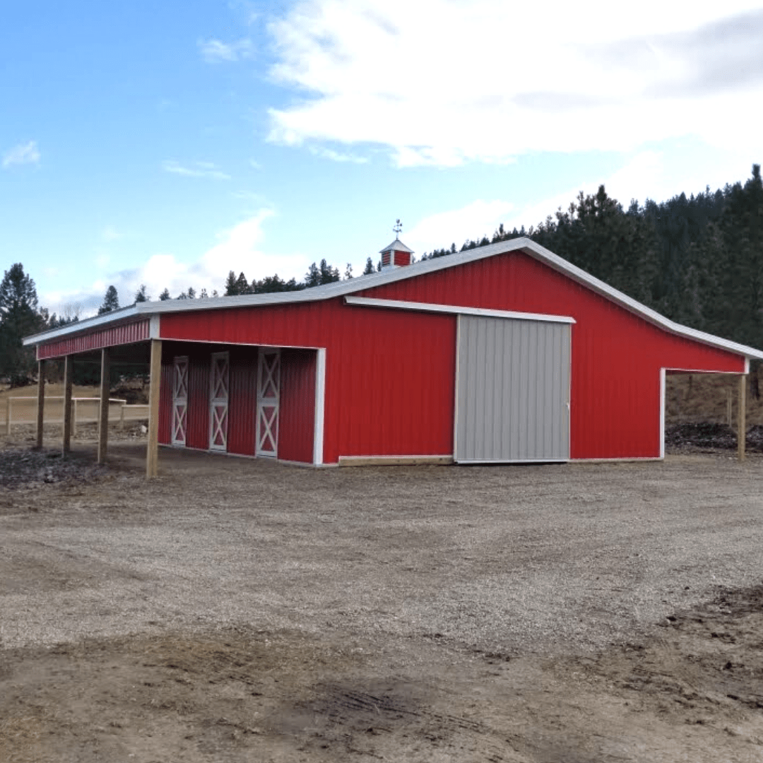 horse barn Alpine Builders