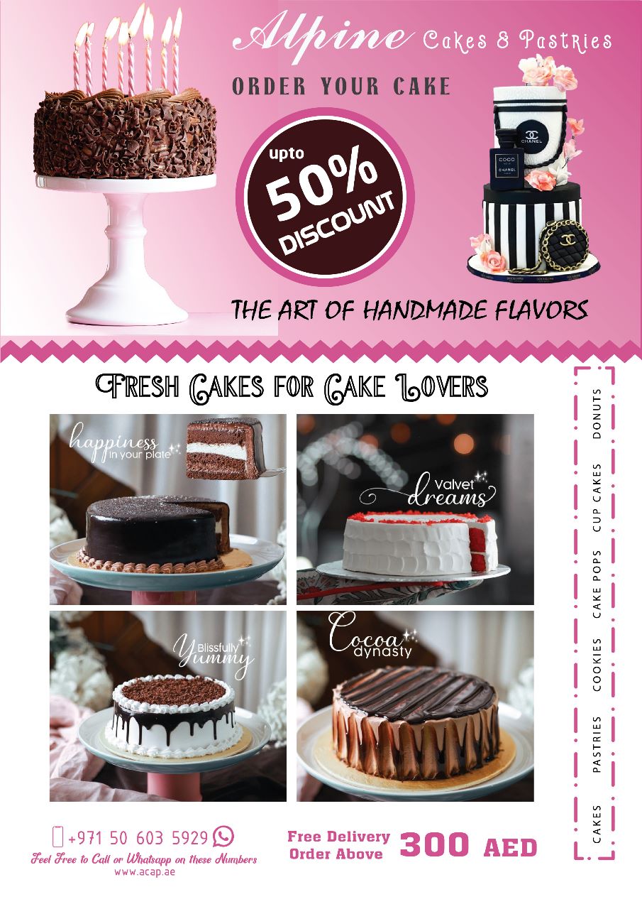 Fresh Cakes Alpine Cakes and Pastries