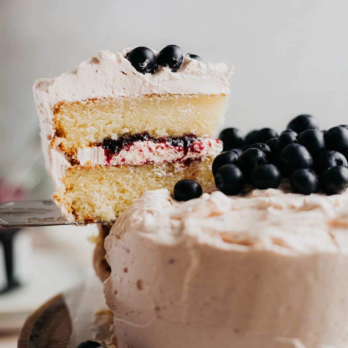 Blueberry Jam Cake Recipe by Alpine Ella