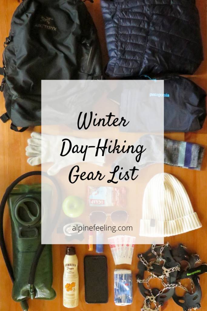 16 Items on My Winter Hiking Gear List Alpine Feeling