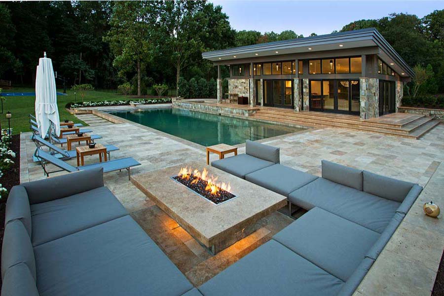 Fire Pits and Contemporary Patios | Alpine Fireplaces (900 x 600 Pixel)