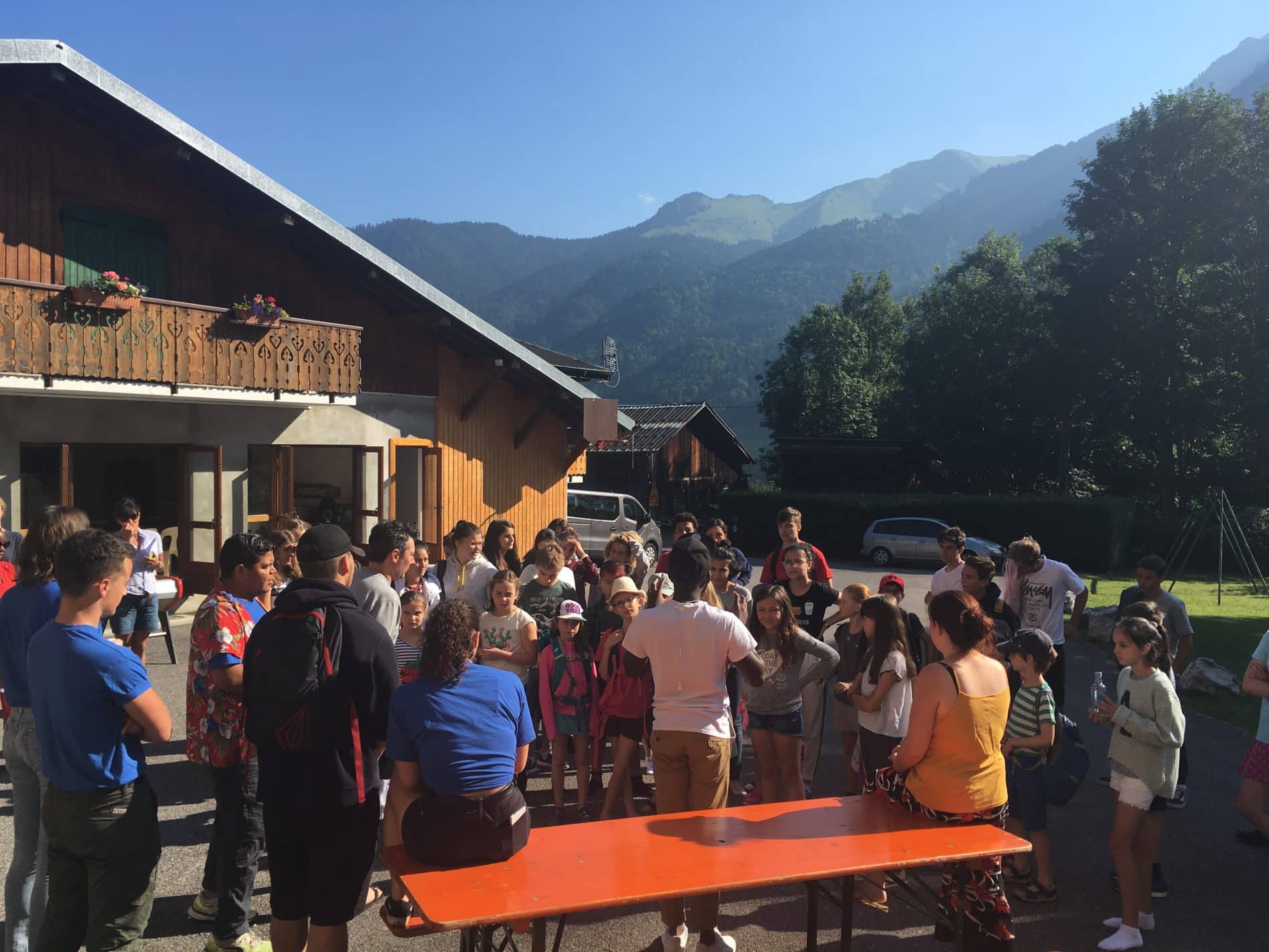 French Summer Camp in France the first week! Alpine French School