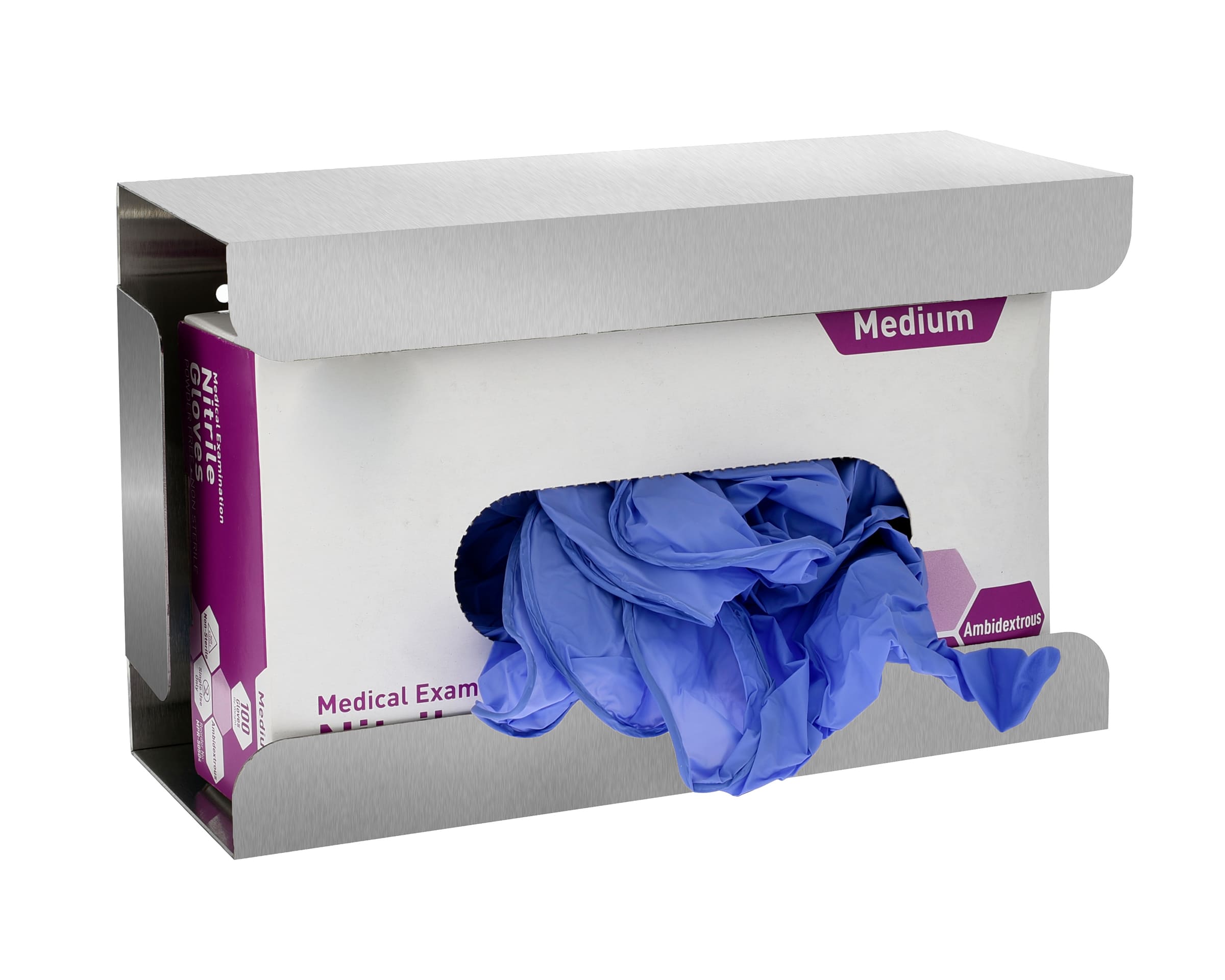 Alpine Industries Stainless Steel Single Glove Box Holder Alpine