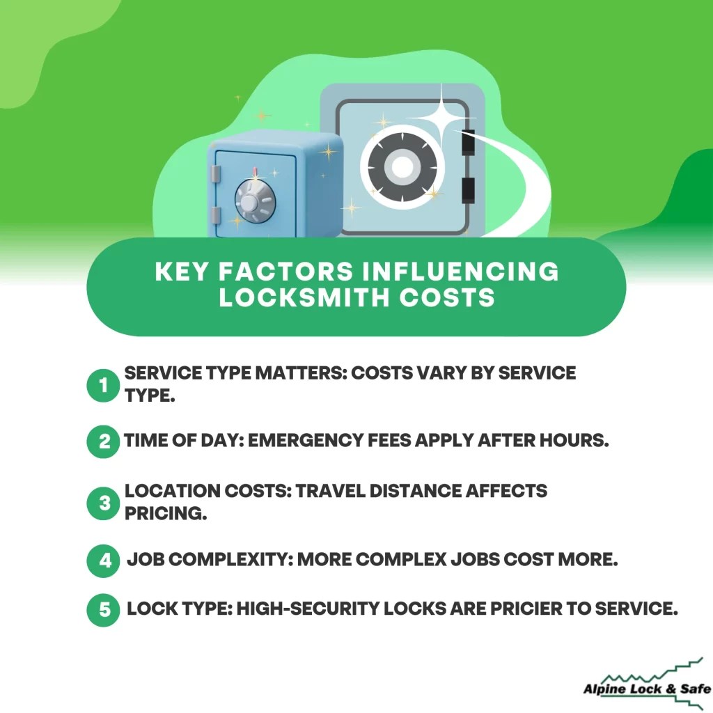 Local Locksmith Charges Alpine Lock & Safe