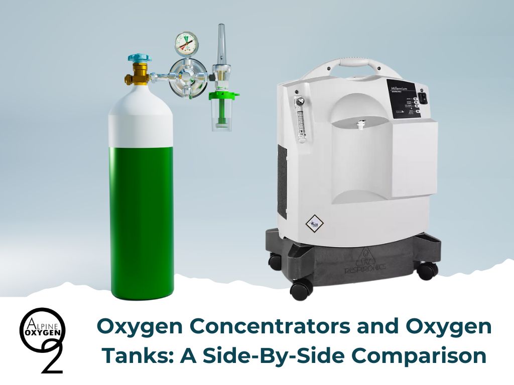 Oxygen Concentrators and Oxygen Tanks A SideBySide Comparison