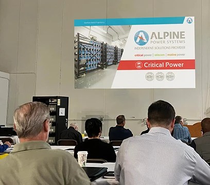 Battery Training Programs | Battery Services | Alpine Power Systems