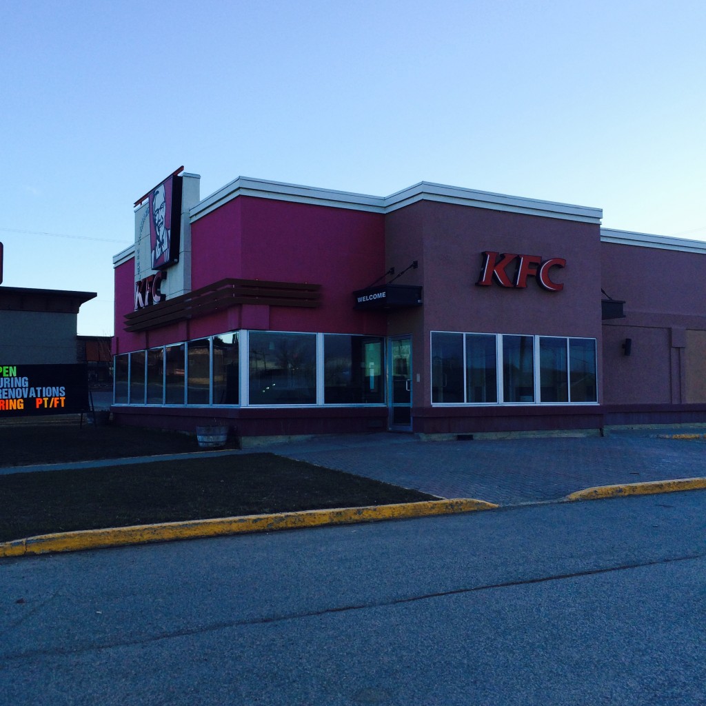 Kentucky Fried Chicken Fort St. John Alpine Glass Windows & Doors