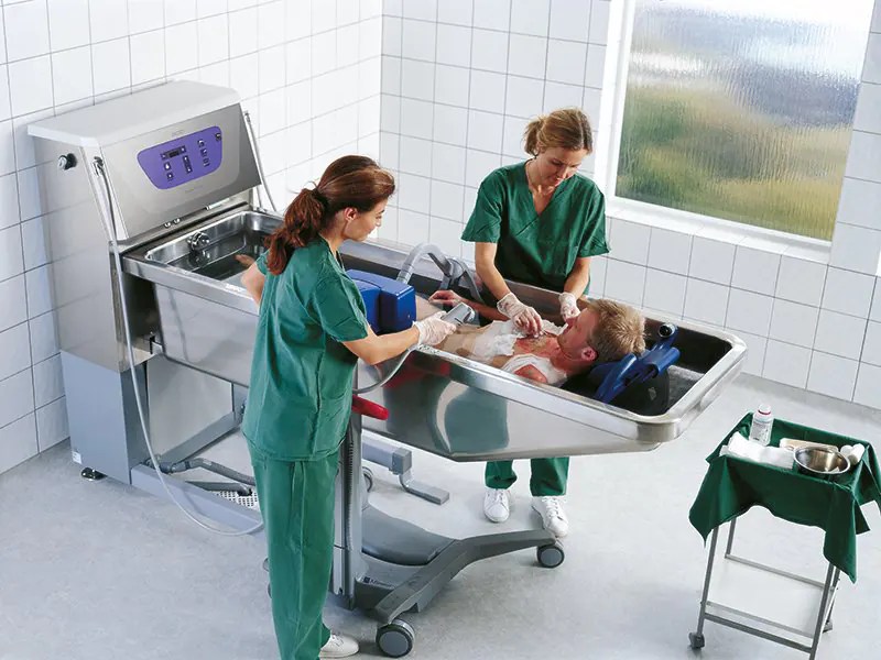 Hydrotherapy For Burns