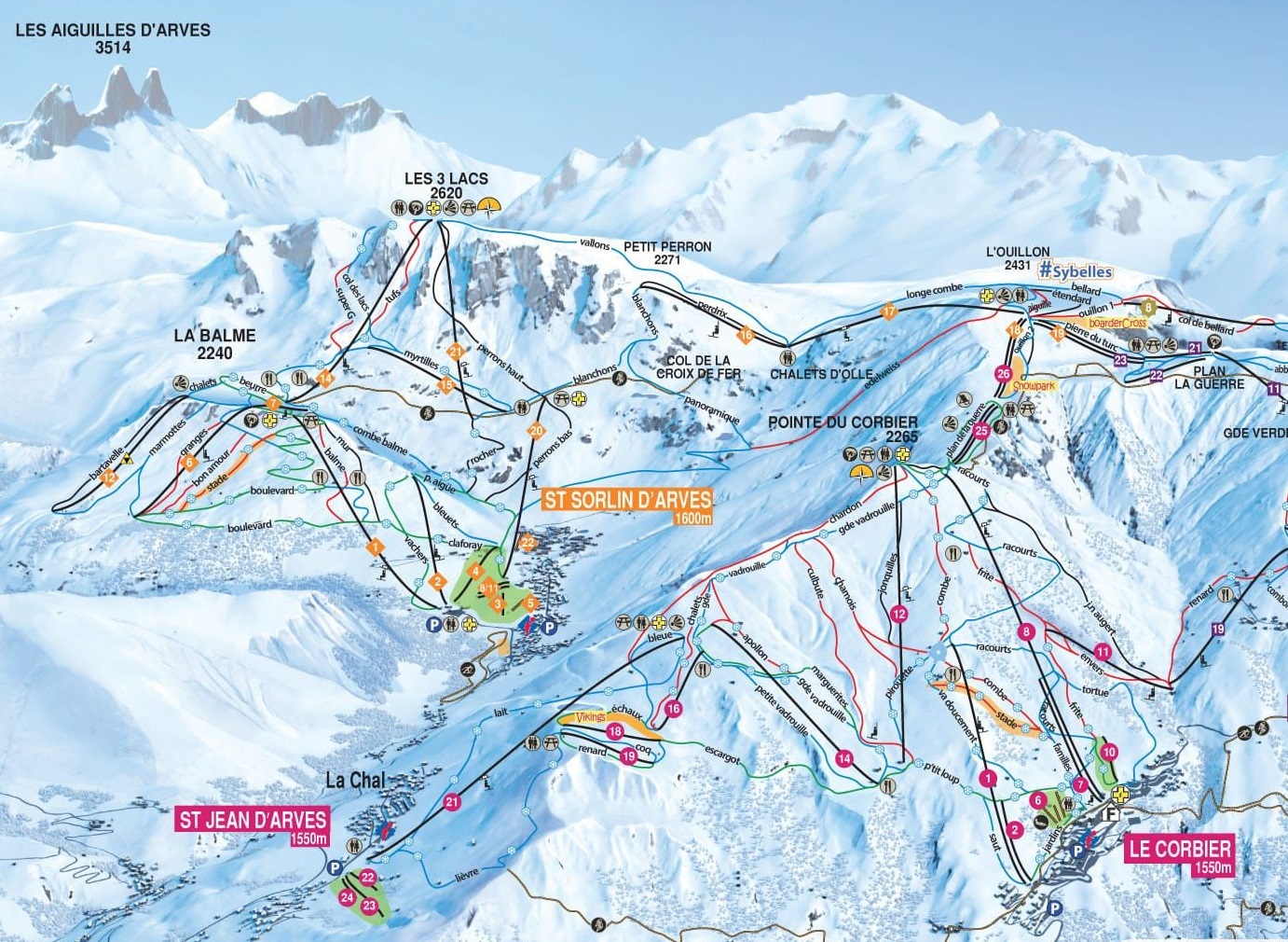 Pain Points À St Jean D'arves SaintJeand'Arves ski resort airport transfers Alps2Alps