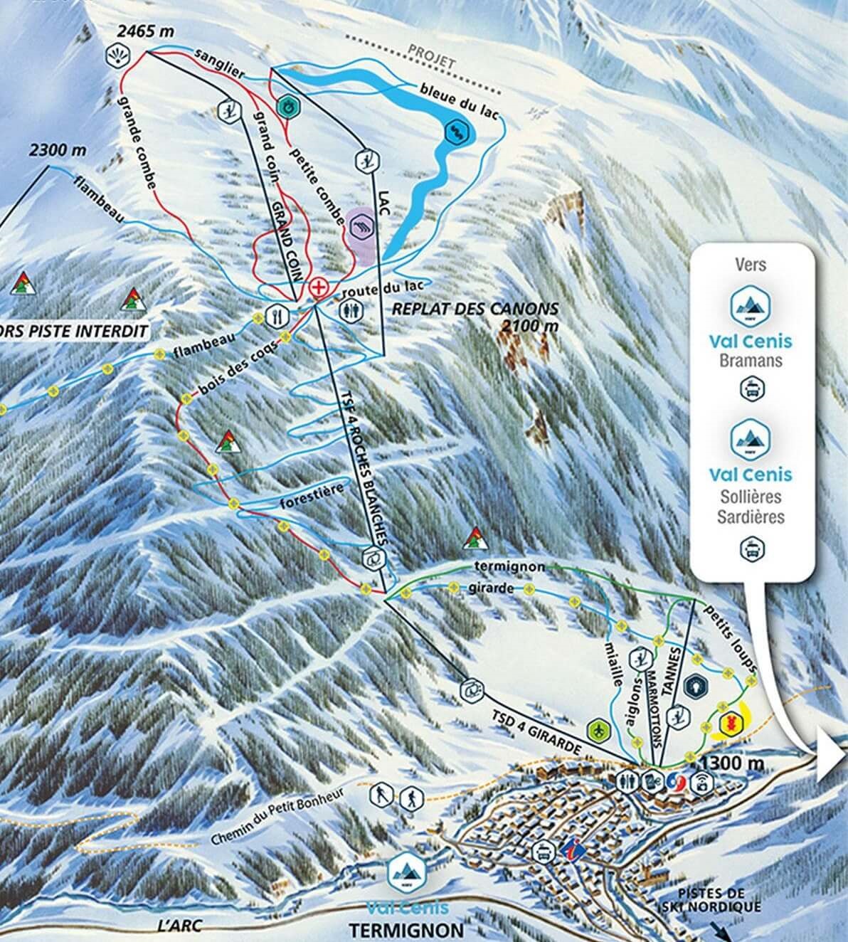 Pain Points Termignon ski resort airport transfers Alps2Alps