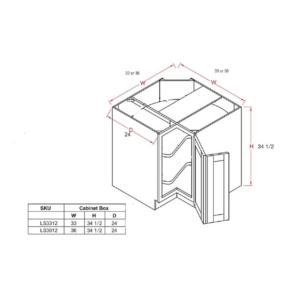 Sweet Kitchen Corner Base Cabinet Dimensions With Best Plan