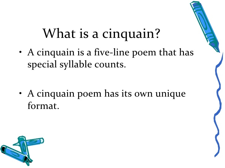 6 Pics Cinquain Poems For Kids Ppt And Review Alqu Blog
