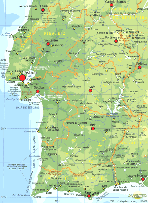Pain Points Carte Portugal Arts et Voyages