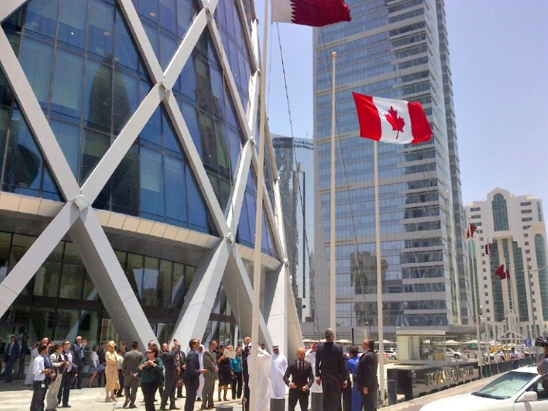 Canadian embassy in Qatar officially opens to public