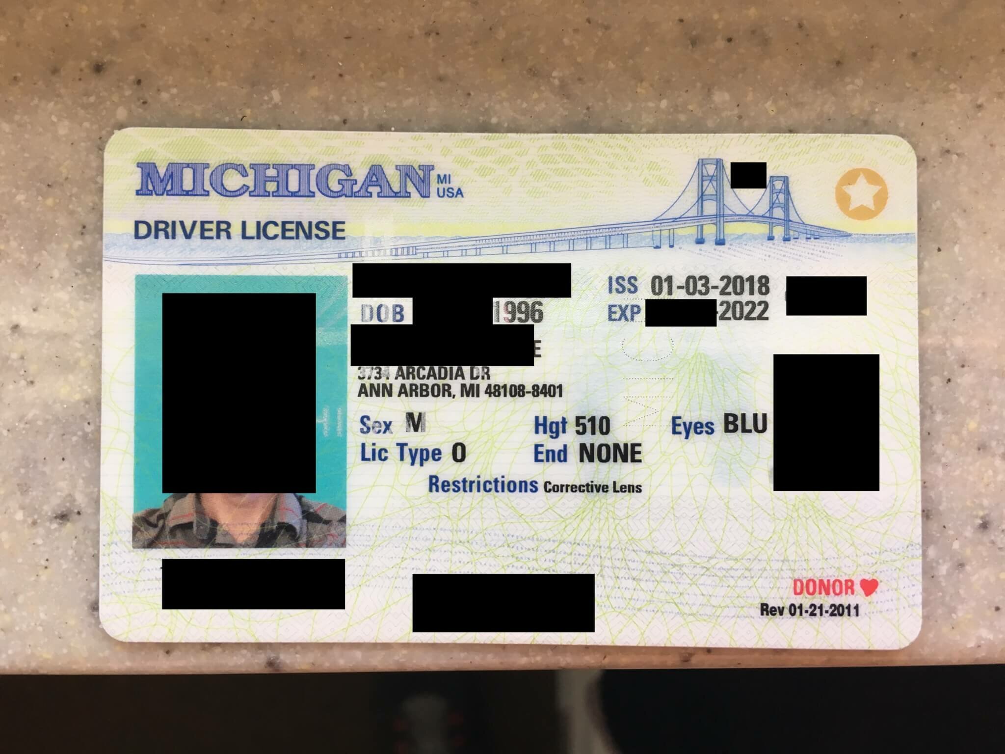 Michigan ID Buy Scannable Fake ID with Bitcoin