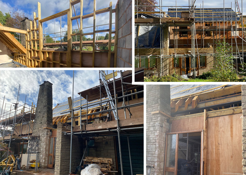 Slitting mill under construction Alrewas Architecture