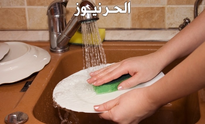 غسل المواعين في الحلم