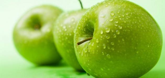 تفسير حلم التفاح الأخضر في المنام