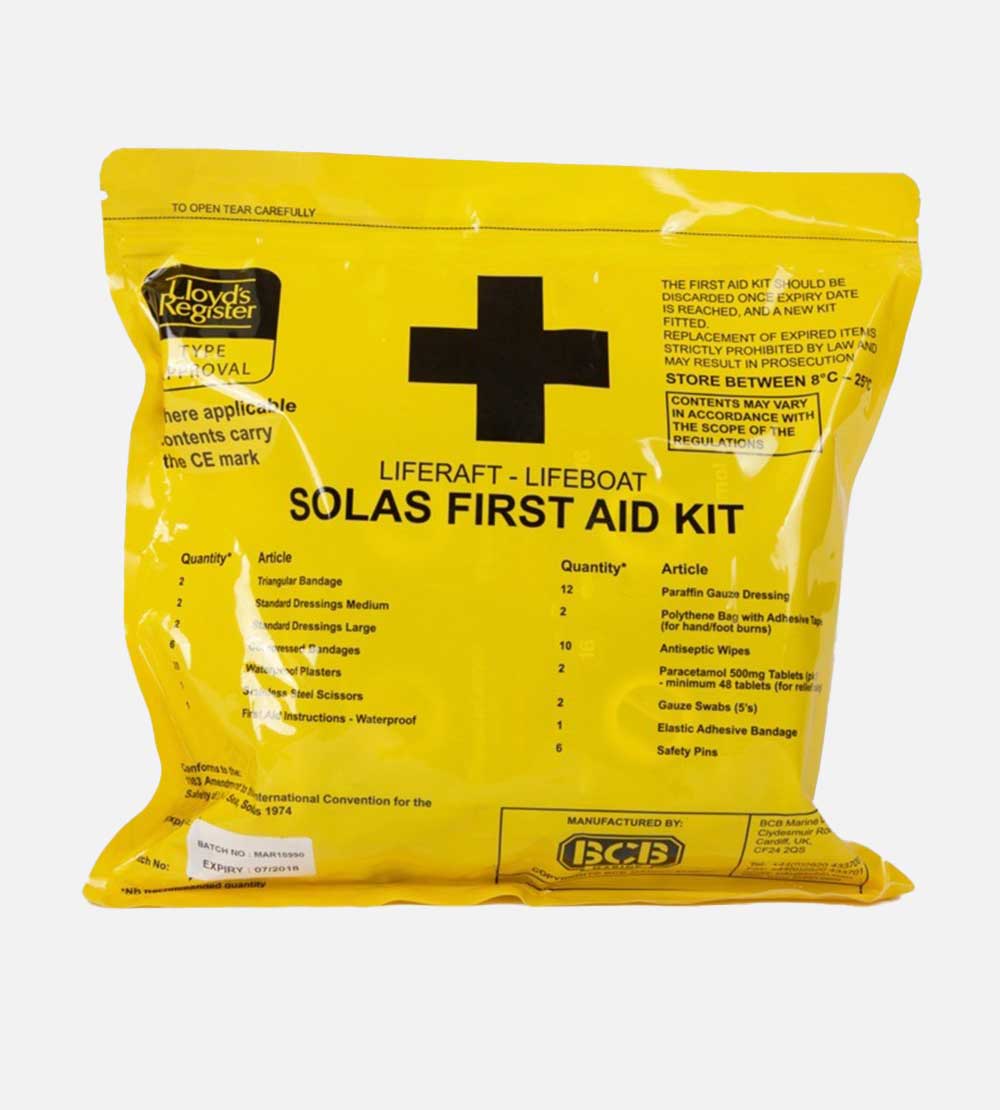 Solas First Aid Kits For Lifeboat Al Saavi