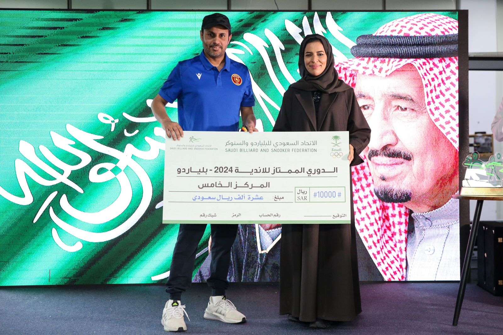 الفتح يحافظ على لقبه كبطل للدوري الممتاز للبلياردو