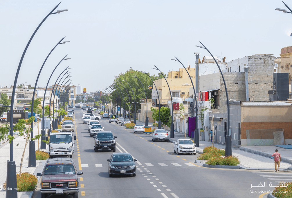 أنسنة وتطوير شوارع حائل