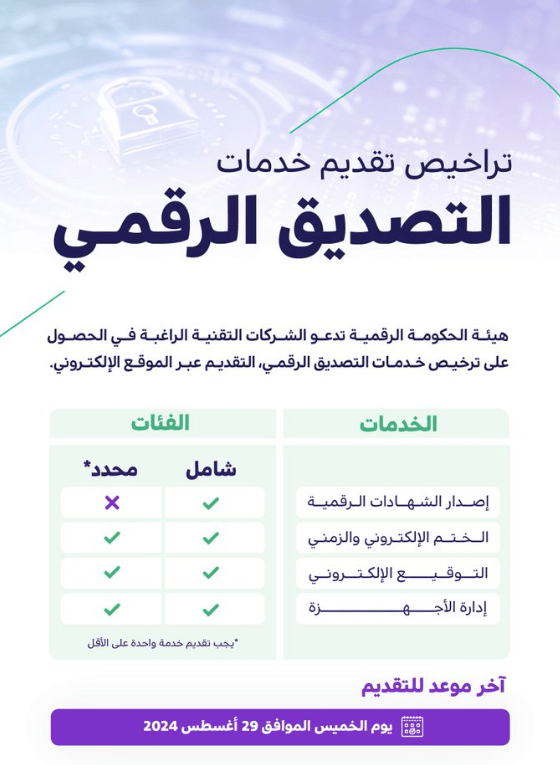 تراخيص التصديق الرقمي