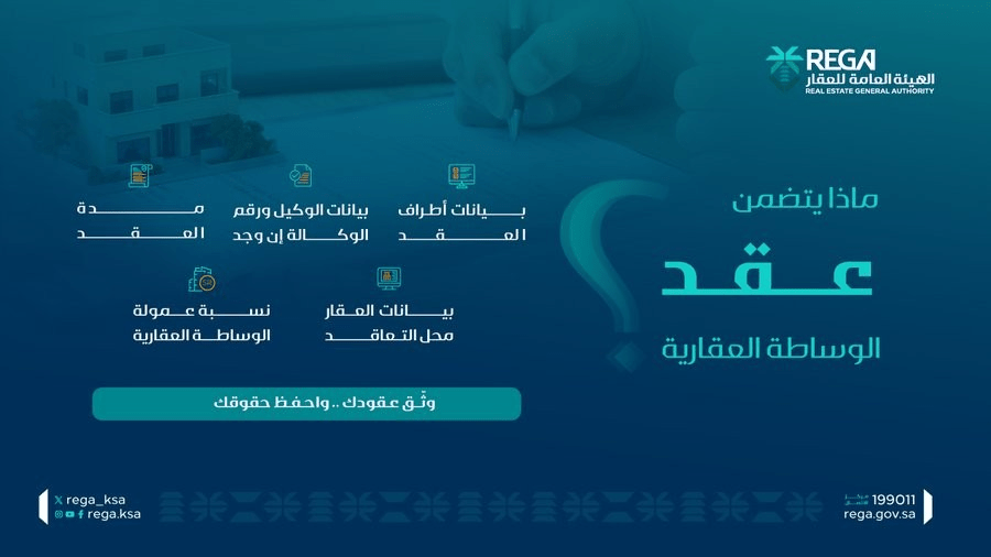 ماذا تتضمن عقود الوساطة العقارية؟