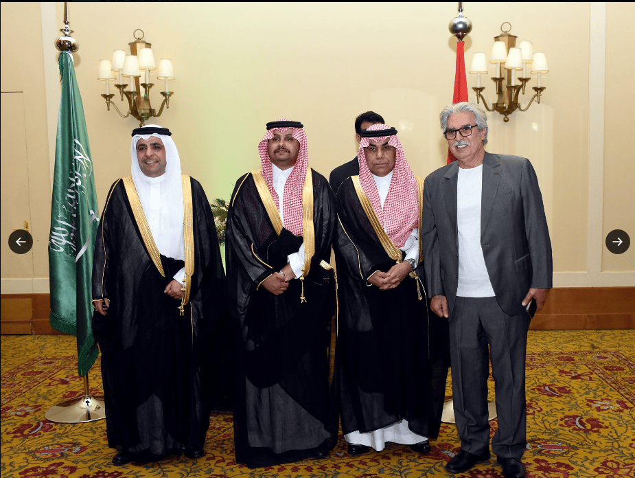 افتتاح السفارة السعودية فى دمش