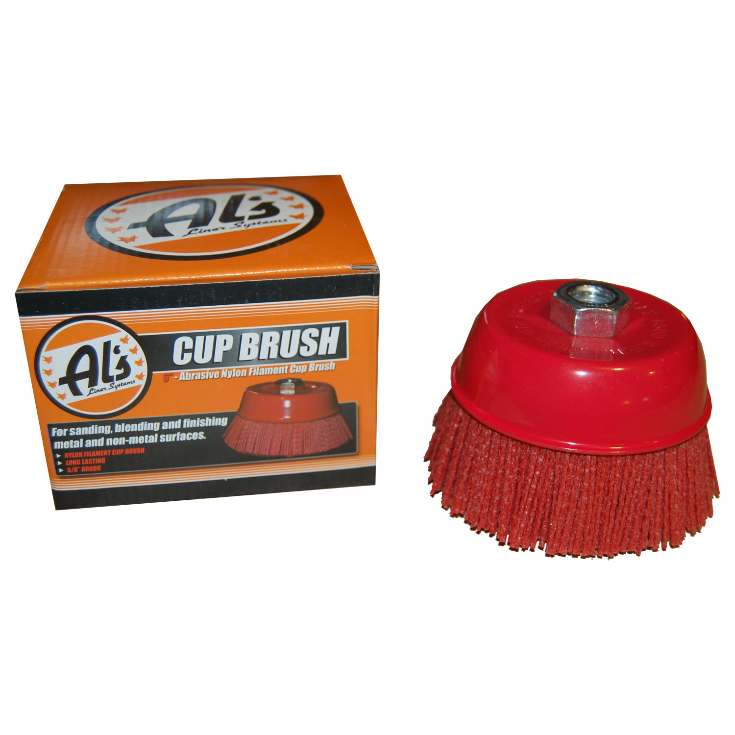 6″ Nylon Cup Brush Al's Liner