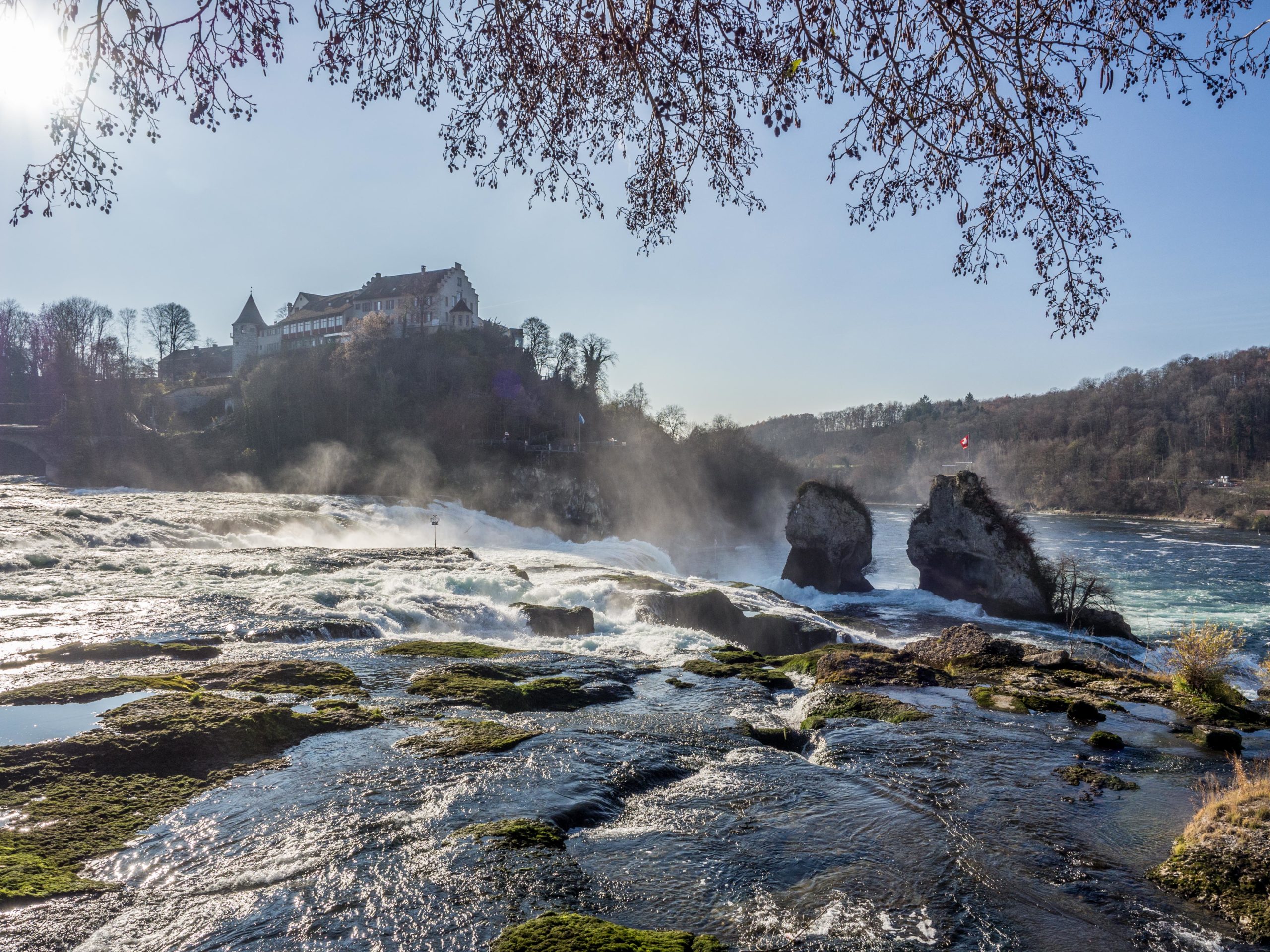 Rheinfall Schaffhausen Wandern auf der Via Rhenana als nuff!