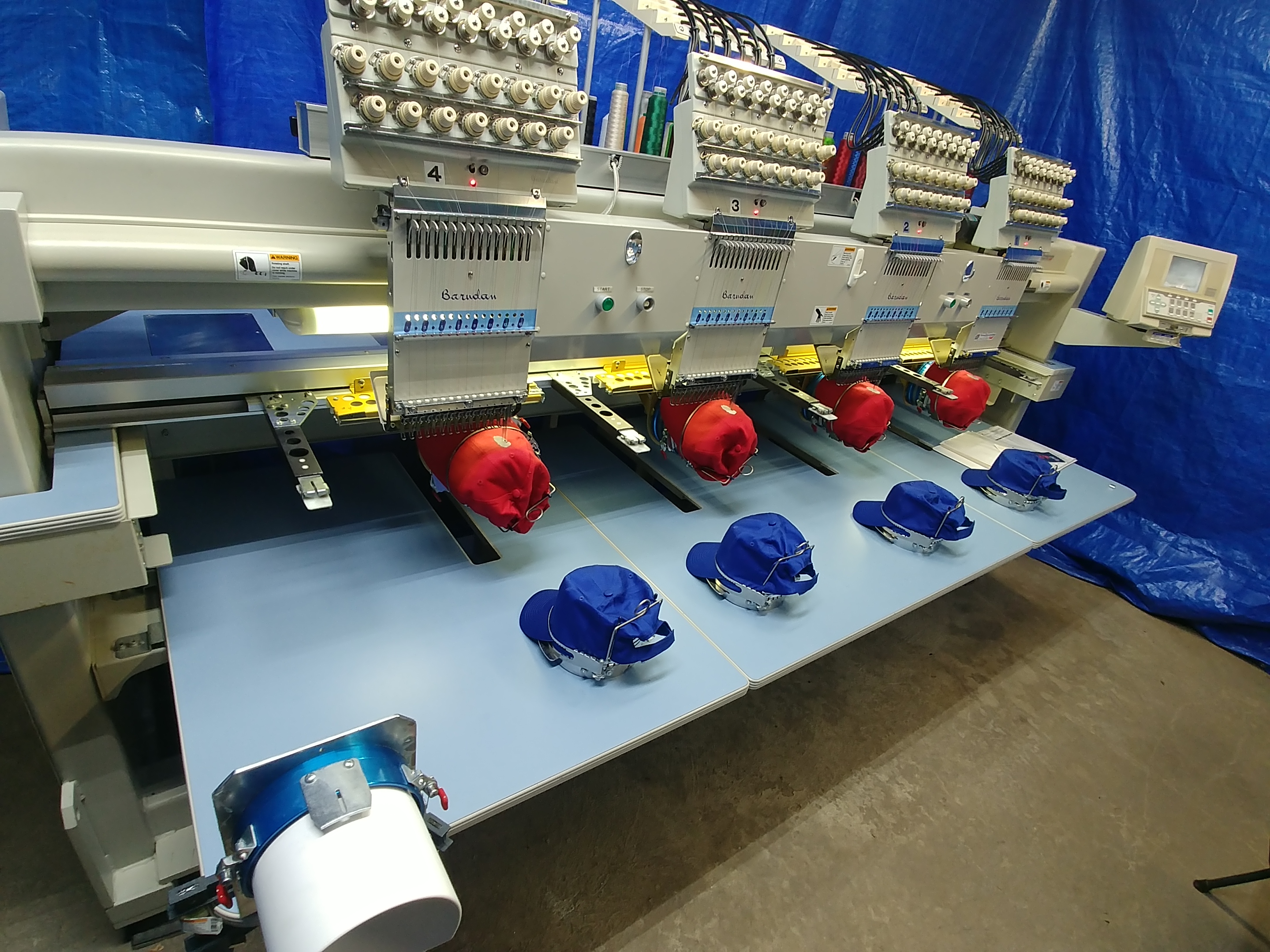 2000 Barudan BENYHEZQB01 Equipment For Sale