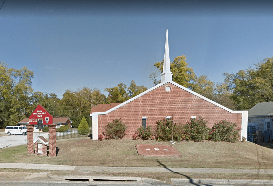 Ward Chapel AME Church Prattville Autauga Alabama State Guide