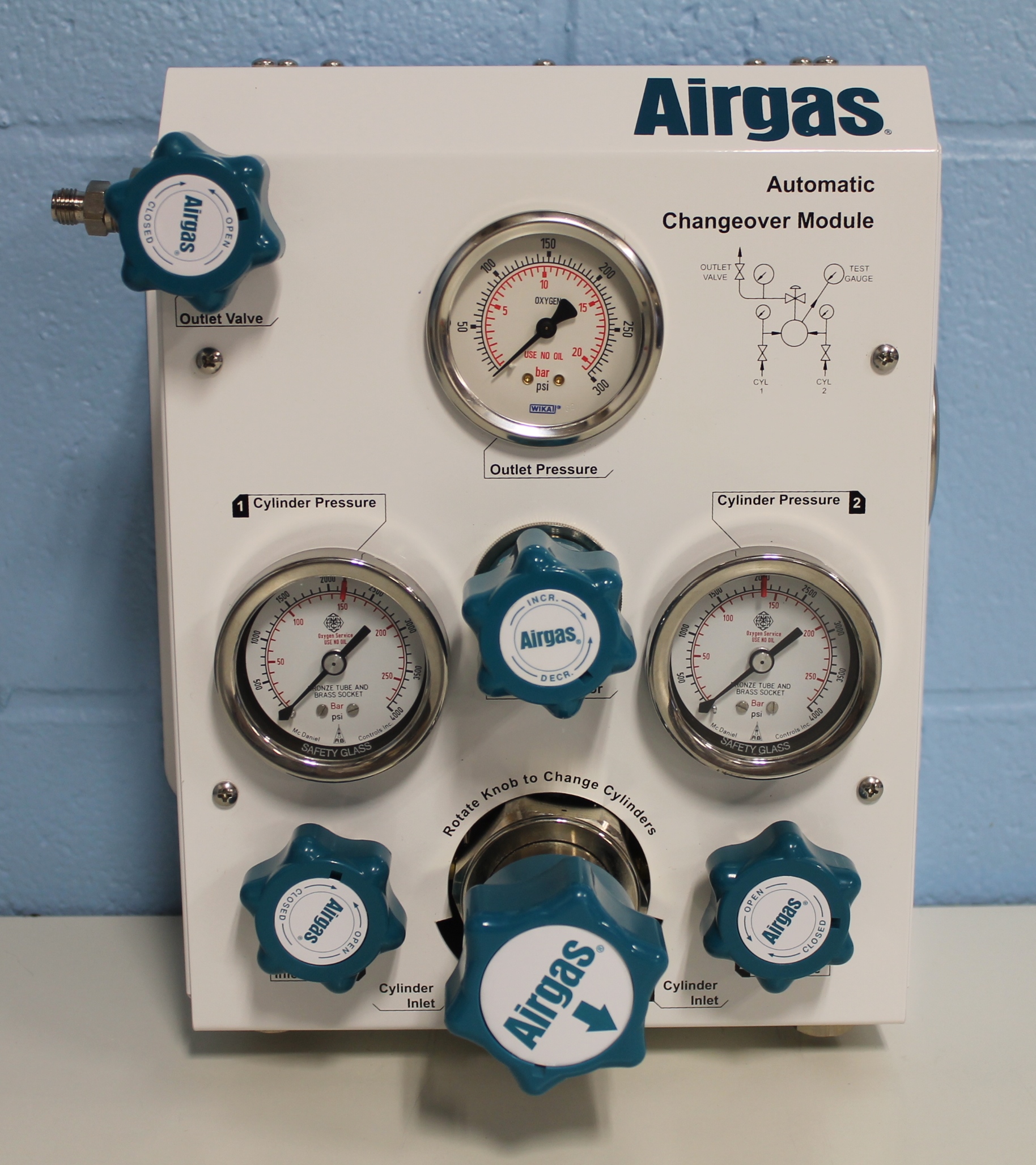 Airgas Automatic Changeover Module Model Y13CP145DRD