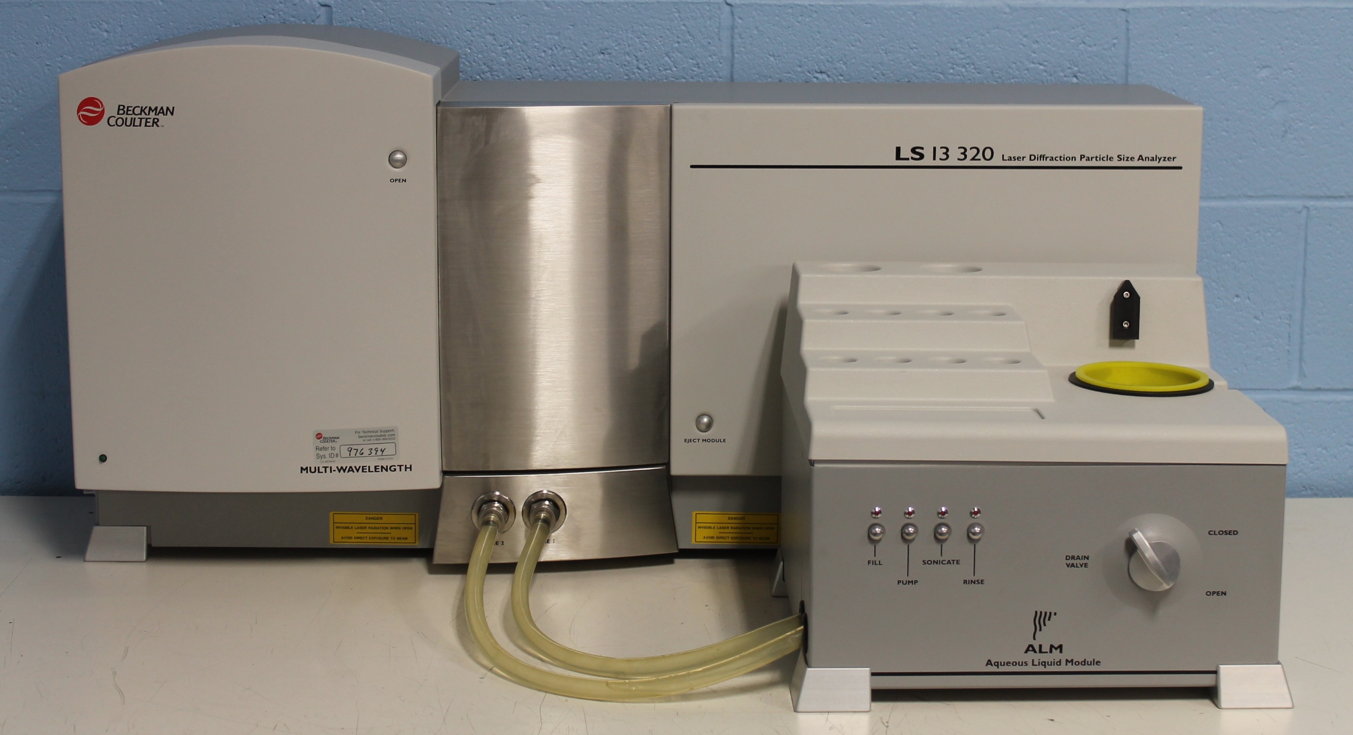 Beckman Coulter LS 13 320 Laser Diffraction Particle Size Analyzer wit